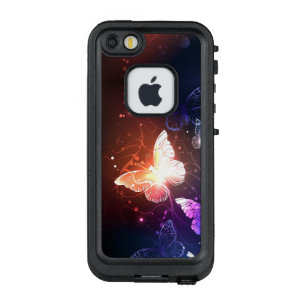 Funda FRÄ’ De LifeProof Para iPhone SE/5/5s Mariposas nocturnas brillantes