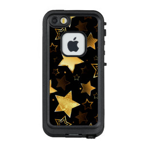 Funda FRÄ’ De LifeProof Para iPhone SE/5/5s Patrón sin foco con las estrellas doradas