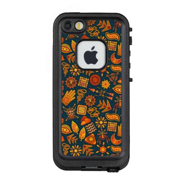 Funda Para iPhone De LifeProof Patrón tribal (Reverso)