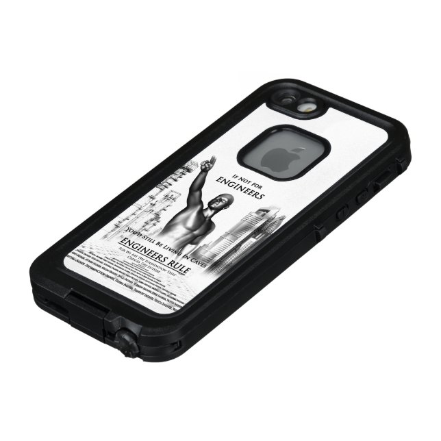 Funda Para iPhone De LifeProof Regla de Ingenieros (Parte superior)