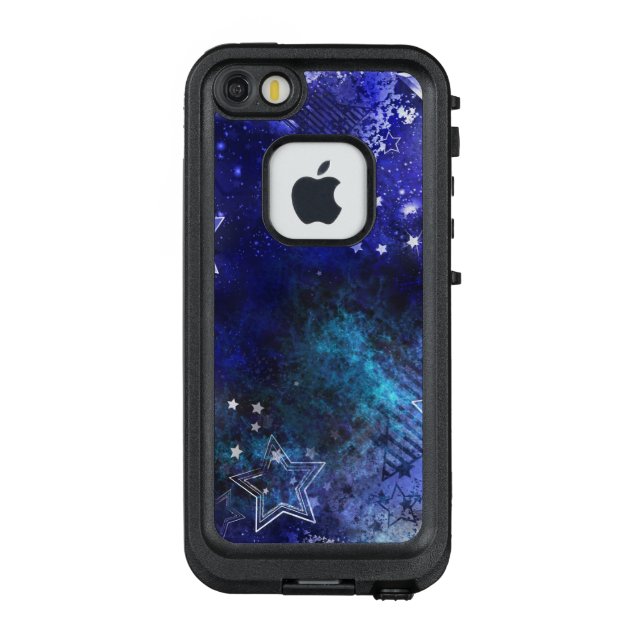 Funda Para iPhone De LifeProof Space Background with Stars (Reverso)