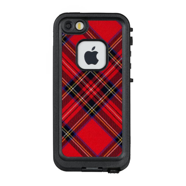 Funda Para iPhone De LifeProof Tartán de Stewart rojo (Reverso)
