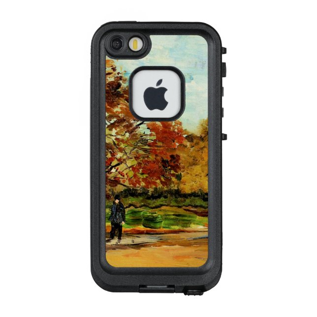 Funda Para iPhone De LifeProof Van Gogh - Vista de un parque en París (Reverso)