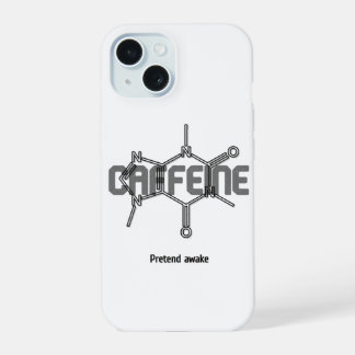 Funda para iPhone de Molécula de Cafeína