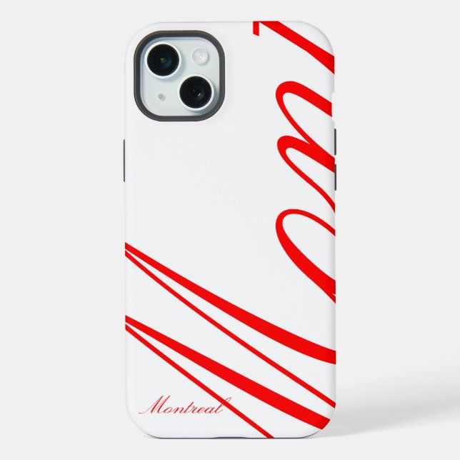 Funda para iPhone de Montreal - hermosa (Reverso )