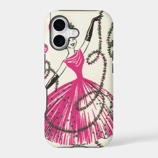 Funda para iPhone de Navidad Retro
