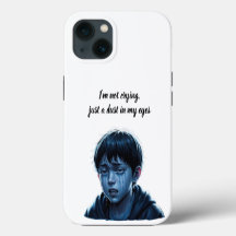Funda para Iphone de niño con lágrimas