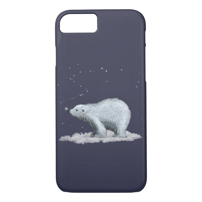Funda para iPhone de Oso Polar 7 (Reverso)