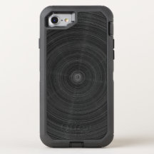 Matte Black Circle Steatter