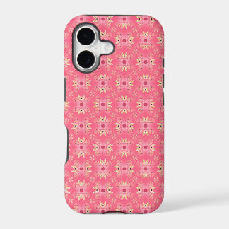Funda para iPhone de patrón tribal cúbito rosa 5