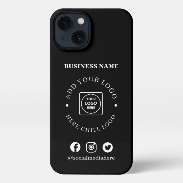 Funda para iPhone de promoción empresarial de rede (Reverso )