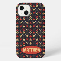 Funda para iphone de regalo de cartas de juego con