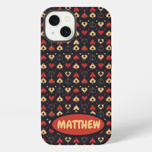Funda para iphone de regalo de cartas de juego con