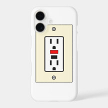 Funda para iPhone de toma de corriente