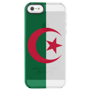 Funda Transparente Para iPhone SE/5/5s Bandera patriótica argelina