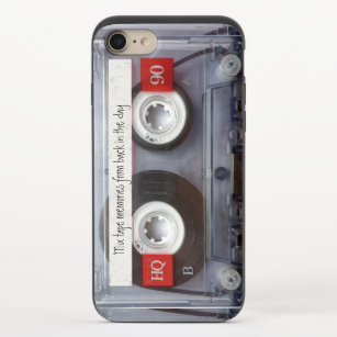Funda Deslizante Para iPhone 8/7 Cinta de cassette retro