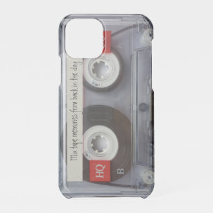 Funda Para iPhone 11 Pro Cinta de cassette retro