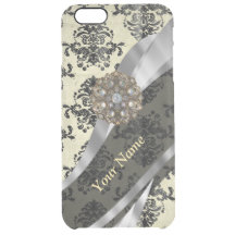 Damasco poner crema y negro personalizado