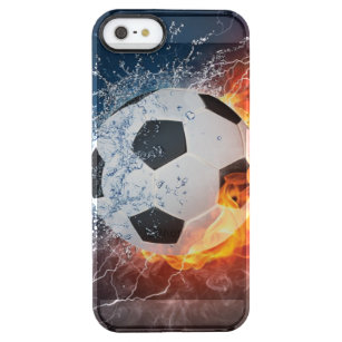 Funda Transparente Para iPhone SE/5/5s Flamante Cojín decorativo de fútbol/baloncesto de 