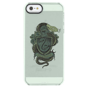 Funda Transparente Para iPhone SE/5/5s Harry Potter   Escudo Slytherin
