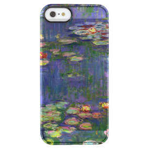 Funda Transparente Para iPhone SE/5/5s Monet Water Lilies Masterpiece Pintura