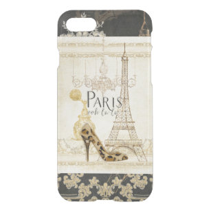 Funda Para iPhone SE/8/7 Paris ooh la Fashion Eiffel Tower Chandelier