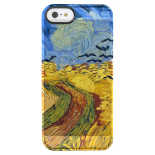 Funda Transparente Para iPhone SE/5/5s Pintura impresionista de Van Gogh Wheat Fields