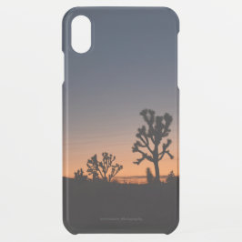 Funda Para iPhone XS Max Sunset Joshua Trees