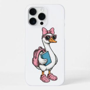 Funda Para iPhone 16 Pro Max De Vuelta Al Colegio Chicas De Caballo