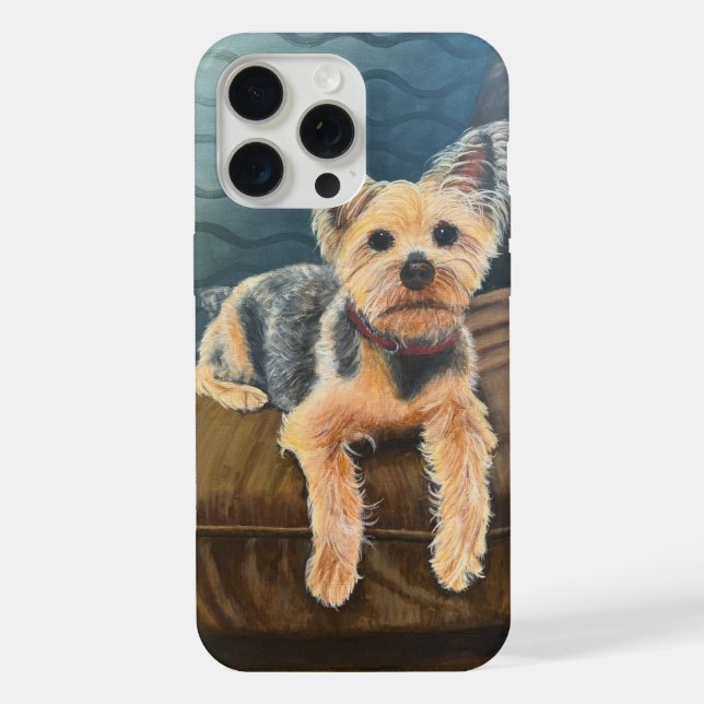 Funda para iphone de Yorkie (Reverso )
