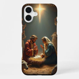 Funda Para iPhone 16 Plus Deck Your Tech: Fondo de escritorio para Navidades