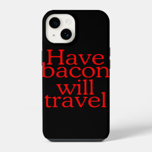 Funda Para iPhone 14 Declaración de Tener Tocino Viajará