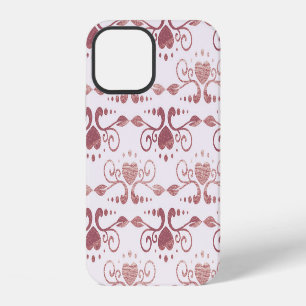 Funda Para iPhone 12 Decoración Art Deco, tapicería vintage y elegante.