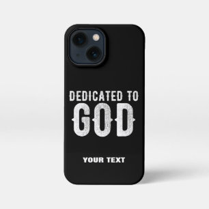 FUNDA PARA iPhone 13 MINI DEDICADO AL TEXTO BLANCO DEL PERSONALIZABLE GUAY D