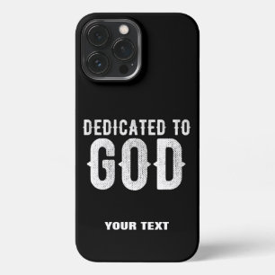 FUNDA PARA iPhone 13 PRO MAX DEDICADO AL TEXTO BLANCO DEL PERSONALIZABLE GUAY D