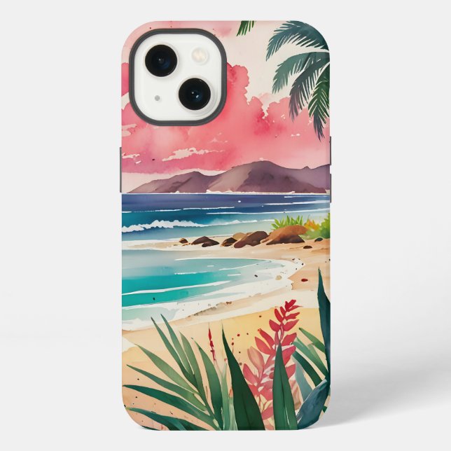 Funda Para iPhone Dedos de Arena (Reverso )