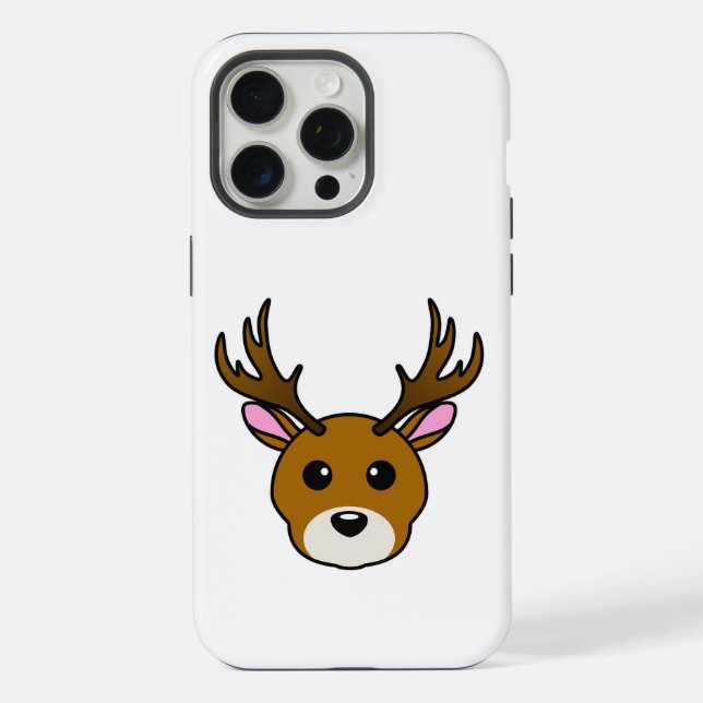 Funda Para iPhone Deer de Personalizado lindo (Reverso )