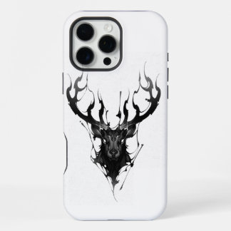 Funda Para iPhone 16 Pro Max Deer negro para tu iphone 16Pro Max