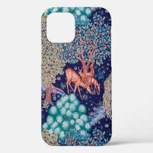 Funda Para iPhone 12 Deers in the Forest, William Morris