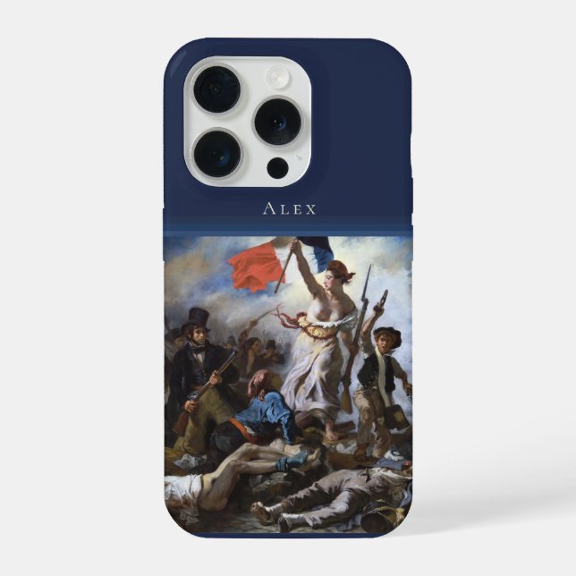 Funda Para iPhone Delacroix – La Libertad guiando al pueblo Personal (Reverso )