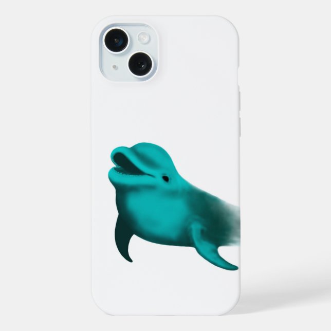 Funda Para iPhone Delfín Afortunado (Reverso )
