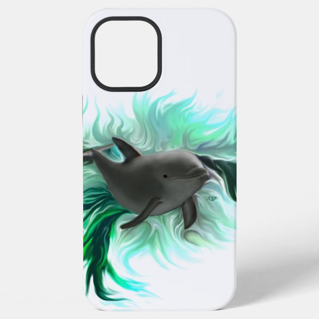 Funda Para iPhone Delfín Bebé (Reverso )