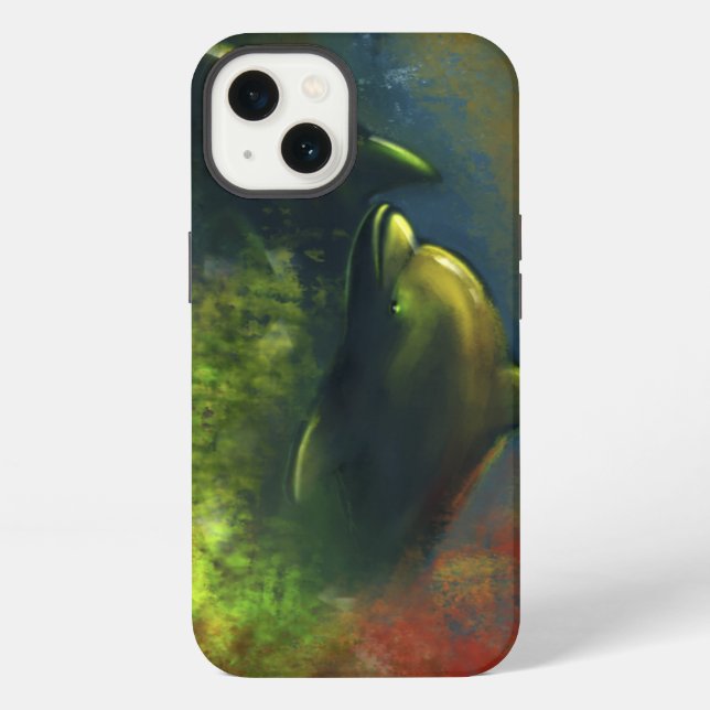 Funda Para iPhone Delfines (Reverso )