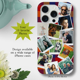 Delgado de 11 Collages de fotos personalizado