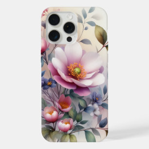 Delicia floral de flor de cerezo en acuarela