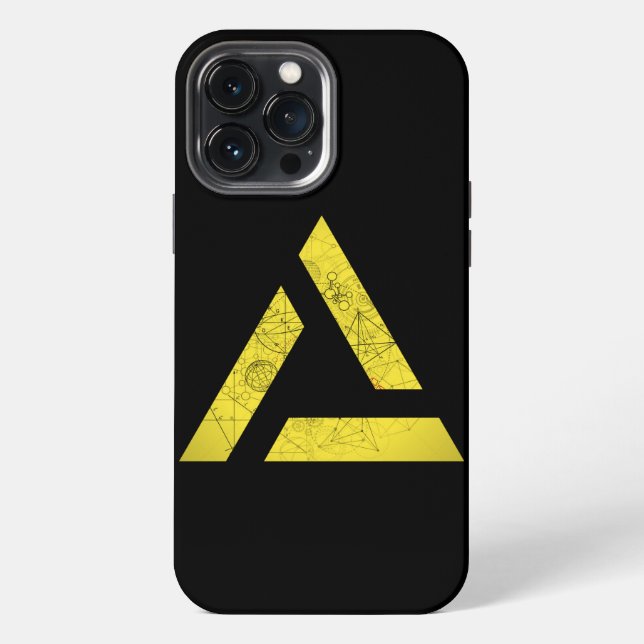 Funda Para iPhone Delta - Símbolos matemáticos (Reverso )