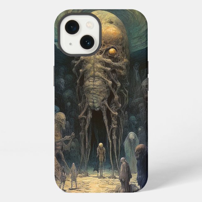 Funda Para iPhone Demon Alien Underworld Creature (Reverso )