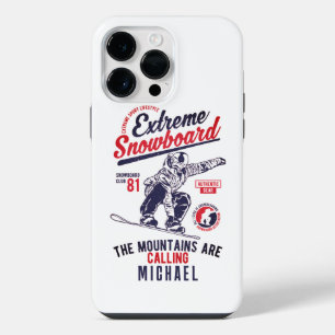 Funda Para iPhone 14 Pro Max Deporte de Esquí en la Montaña Deportes