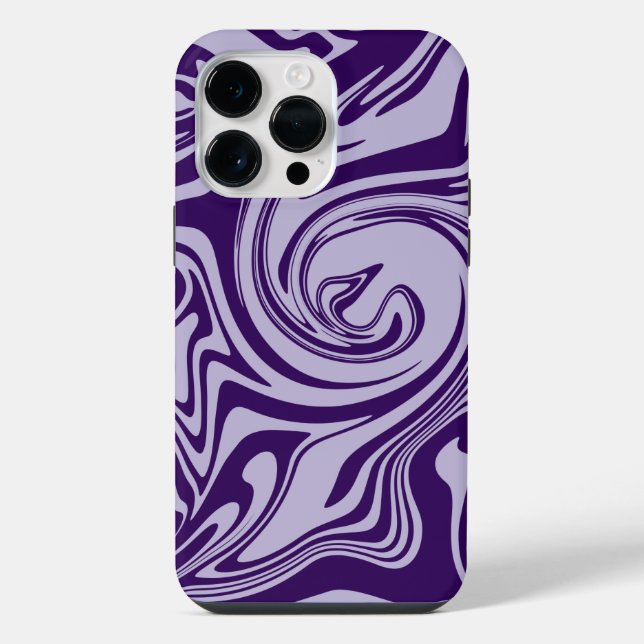 Funda Para iPhone Derrame - Púrpura (Reverso )