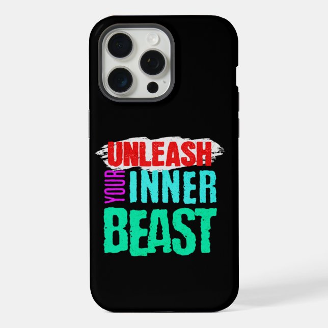 Funda Para iPhone "Desata a tu bestia interior" (Reverso )
